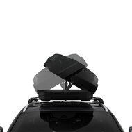 Thule dakkoffer Force M 400 liter Zwart Mat