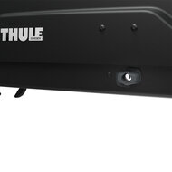 Thule dakkoffer Force M 400 liter Zwart Mat