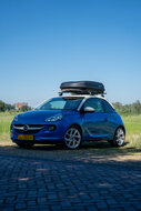 PerfectFit dakkoffer 400 liter + Nordrive dakdragers Mercedes B-Klasse 5 deurs hatchback 05/2005 t/m 09/2011