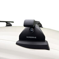 Modula dakkoffer Ciao 430 liter + Nordrive dakdragers Mercedes B-Klasse 5 deurs hatchback 05/2005 t/m 09/2011