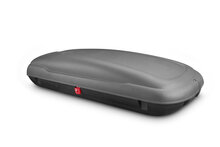 Dakkoffer ArtPlast 400 liter antraciet/carbon + dakdragers Mercedes C-Klasse (W203) Stationwagon 2000 t/m 2006