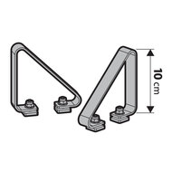Nordrive laddingstopper voor aluminium stang - 10cm