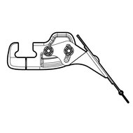 Nordrive spoiler voor stalen stang - 110cm