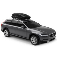 Dakkoffer Thule Force M 400 liter + dakdragers Skoda Kamiq vanaf 2019 voor gesloten dakrail