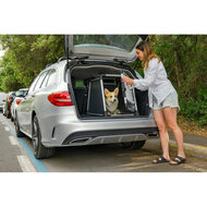 Lampa auto-hondenbench 55 x 77 x 60H cm