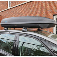Dakkoffer PerfectFit 500 Liter + dakdragers Mercedes M-klasse (W164) SUV 2005 t/m 2011