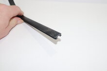 PerfectFit - Rubberstrip voor stang gesloten dakrail - Fortis/Zeta