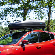 PerfectFit dakkoffer 440 liter + PerfectFit dakdragers Volkswagen Cross Fox 5 deurs hatchback vanaf 2010