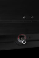 Modula dakkoffer Evo 470 liter - Hoogglans zwart - Voordelige keuze ANWB