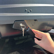 PerfectFit dakkoffer Veltron 450 liter + PerfectFit dakdragers Jaguar F-Pace vanaf 2016