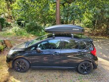 Farad dakkoffer N18 430 liter + PerfectFit dakdragers Renault Kadjar vanaf 2015