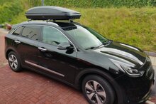 Farad dakkoffer N18 430 liter + PerfectFit dakdragers Renault Kadjar vanaf 2015