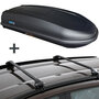 Dakkoffer PerfectFit 440 Liter + Dakdragers BMW 3 Serie Touring (E91) Stationwagon 2010 t/m 2013