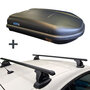 PerfectFit dakkoffer 400 liter + Nordrive dakdragers Fiat Croma 5 deurs hatchback 05/2005 t/m 04/2011