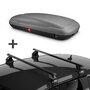 ArtPlast dakkoffer 400 liter + PerfectFit dakdragers Fiat 500L 5 deurs hatchback vanaf 2012