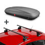 ArtPlast dakkoffer 400 liter + PerfectFit dakdragers Opel Astra 5 deurs hatchback 2010 t/m 2016