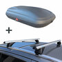 Dakkoffer ArtPlast 320 Liter + dakdragers Bmw X2 (F39) vanaf 2019 voor gesloten dakrail