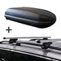 Dakkoffer PerfectFit 400 Liter + dakdragers Volkswagen Passat Variant (B7) Stationwagon 2010 t/m 2014