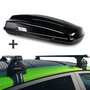 Modula dakkoffer Ciao 430 liter + Nordrive dakdragers Volvo S60 4 deurs sedan 09/2010 t/m 10/2018
