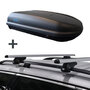PerfectFit dakkoffer 400 liter + PerfectFit dakdragers Renault Koleos SUV vanaf 2008