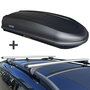 PerfectFit dakkoffer 440 liter + Nordrive dakdragers Volkswagen Polo 11/2001 t/m 08/2009