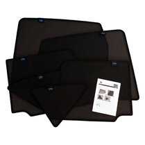 Carshades zonneschermen complete 6-delige set Saab 9-3 Sedan vanaf 2002 originele pasvorm Carshades zonneschermen complete 6-delige set Saab 9-3 Sedan vanaf 2002 originele pasvorm