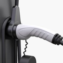 Stekkerhouder met haak voor laadkabel Type 2 Stekkerhouder met haak voor laadkabel Type 2