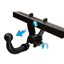 Trekhaak horizontaal afneembaar Honda Hr-V 5 deurs hatchback 04/1999 t/m 06/2001 Trekhaak horizontaal afneembaar Honda Hr-V 5 deurs hatchback 04/1999 t/m 06/2001