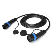 Laadkabel 5 meter type 2 Topkwaliteit 3 fase 16A tot 11kW - Met gratis opbergtas Laadkabel 5 meter type 2 Topkwaliteit 3 fase 16A tot 11kW - Met gratis opbergtas