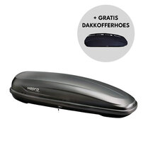 Hapro Traxer 6.2 Anthracite 320 liter Skibox / dakkoffer Hapro Traxer 6.2 Anthracite 320 liter Skibox / dakkoffer