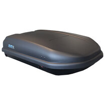 Dakkoffer 400 liter Perfect Fit travelbox Mat zwart Dakkoffer 400 liter Perfect Fit travelbox Mat zwart