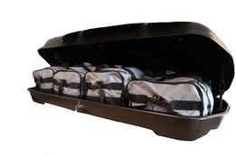 Dakkoffer tassenset PerfectFit - Set van 4 Dakkoffer tassenset PerfectFit - Set van 4