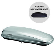 Dakkoffer Hapro Traxer 8.6 Zilver grijs 530L Dakkoffer Hapro Traxer 8.6 Zilver grijs 530L