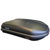 Dakkoffer 400 liter Perfect Fit travelbox Mat zwart Dakkoffer 400 liter Perfect Fit travelbox Mat zwart