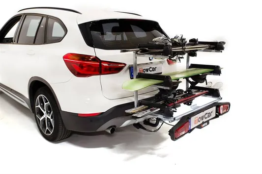 Uitbreidingset voor Towcar Aneto skidrager op trekhaak