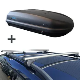 PerfectFit dakkoffer 400 liter + Nordrive dakdragers Citroen C-Crosser 06/2007 t/m 01/2013