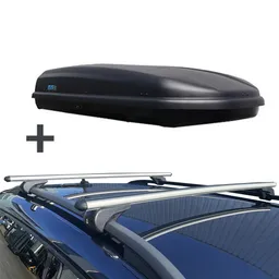 PerfectFit dakkoffer 500 liter + Nordrive dakdragers Citroen C-Crosser 06/2007 t/m 01/2013