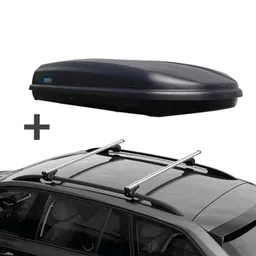 PerfectFit dakkoffer 500 liter + Nordrive dakdragers Citroen C3 Picasso 01/2009 t/m 10/2012