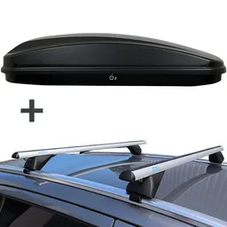 Farad dakkoffer N18 430 liter + PerfectFit dakdragers Citroën DS7 Crossback vanaf 2018