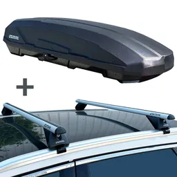 PerfectFit dakkoffer Veltron 450 liter + PerfectFit dakdragers Citroën DS7 Crossback vanaf 2018