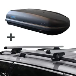 PerfectFit dakkoffer 400 liter + PerfectFit dakdragers Citroen C3 Picasso MPV vanaf 2009