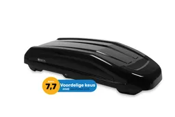Modula dakkoffer Evo 470 liter - Hoogglans zwart - Voordelige keuze ANWB