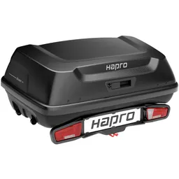 Hapro Boxer - Trekhaakkoffer 340 liter M - Hexagon black