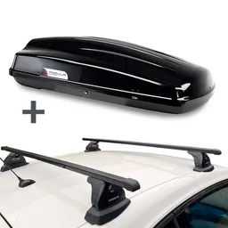 Modula dakkoffer Ciao 430 liter + Nordrive dakdragers Citroen C4 Aircross 04/2012 t/m 12/2017