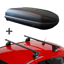 PerfectFit dakkoffer 400 liter + PerfectFit dakdragers Citroen C4 Aircross 5 deurs hatchback vanaf 2012