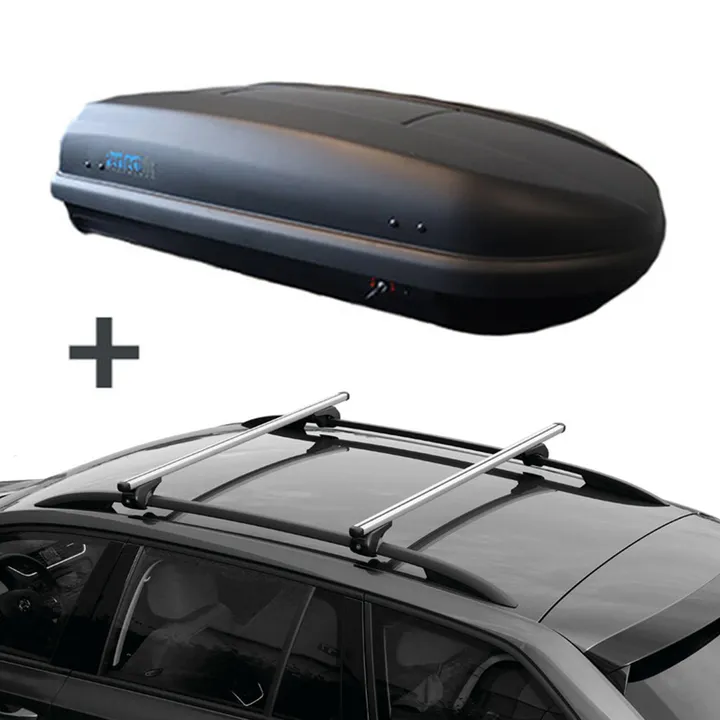 PerfectFit dakkoffer 400 liter + Nordrive dakdragers Citroen Nemo 12/2008 t/m 03/2014