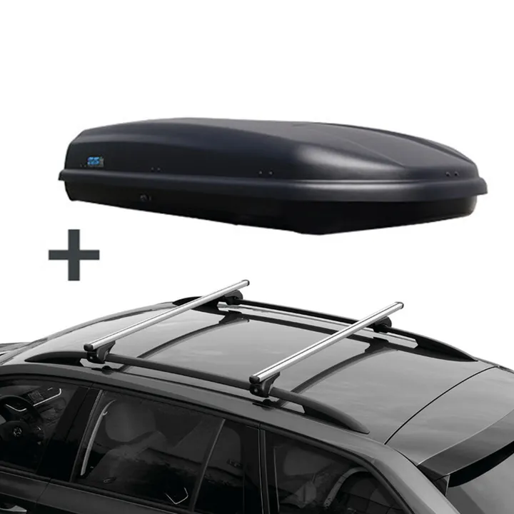 PerfectFit dakkoffer 500 liter + Nordrive dakdragers Citroen Nemo 12/2008 t/m 03/2014
