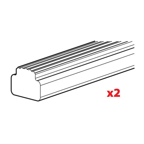 Nordrive rubber Helio - Set van 2