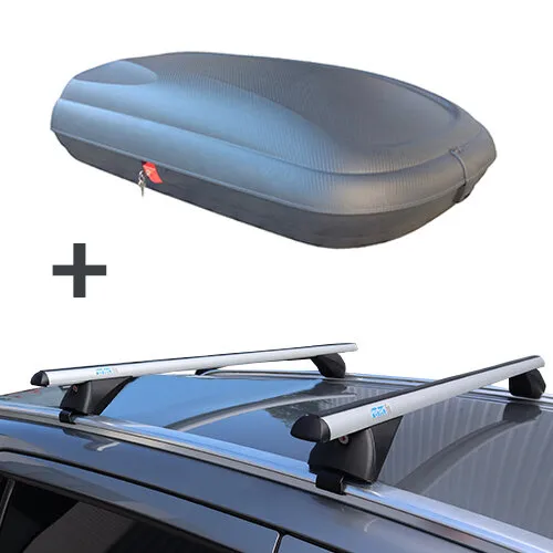 ArtPlast dakkoffer 320 liter + PerfectFit dakdragers Citroën DS7 Crossback vanaf 2018