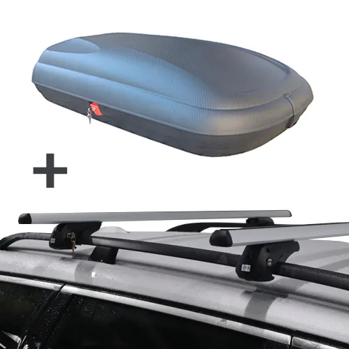 ArtPlast dakkoffer 320 liter + PerfectFit dakdragers Citroen C3 Picasso MPV vanaf 2009